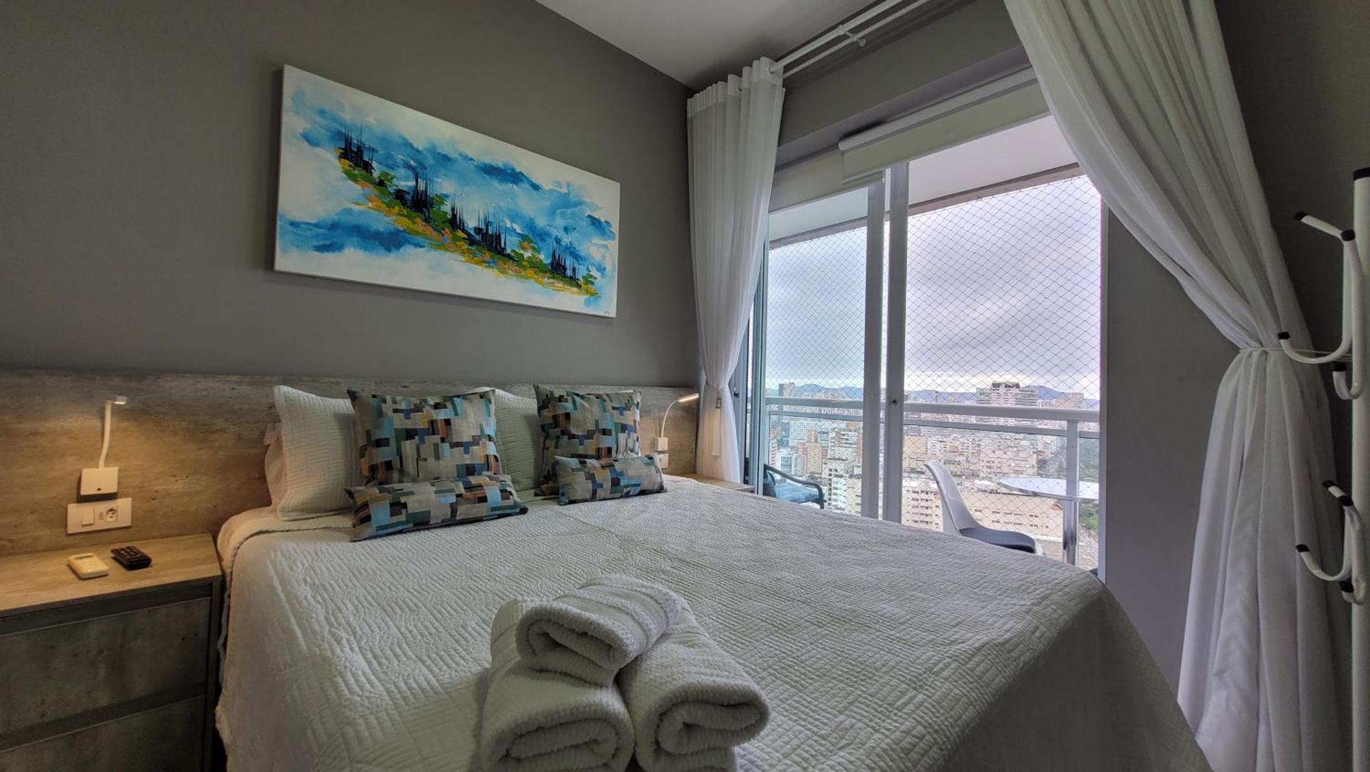 Booksantos Unlimited 2705 - Veja O Mar Da Cama Apartment ภายนอก รูปภาพ